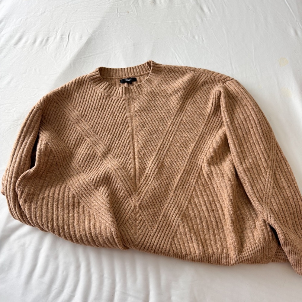 Women’s Tan Knit Sweater